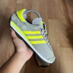 Adidas Country - 42 (Used) Grey / Neon