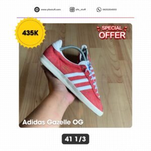 Adidas Gazelle OG - 41 1/3 (Used) Red