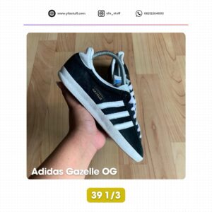Adidas Gazelle OG - 39 1/3 (Used) BW