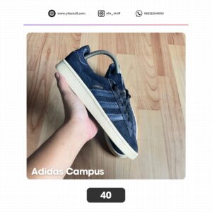 Adidas Campus - 40 (Used) Navy