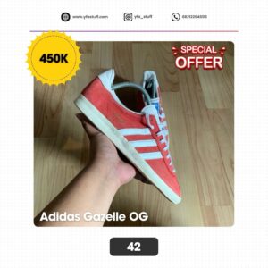 Adidas Gazelle OG - 42 (Used) Red